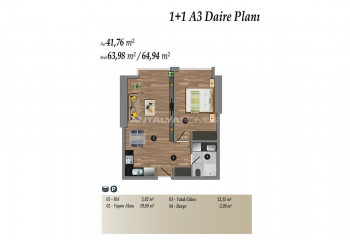 Квартира 4+1 в Кадыкёй, Стамбул, Турция | PBB-46230