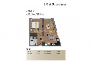 Квартира 4+1 в Кадыкёй, Стамбул, Турция | PBB-46230