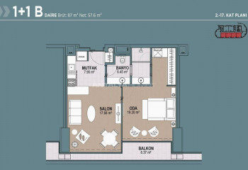 Квартира 2+1 в Багджыларе, Стамбул, Турция | SBB-46234