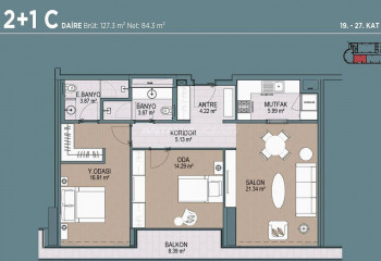 Квартира 2+1 в Багджыларе, Стамбул, Турция | SBB-46234