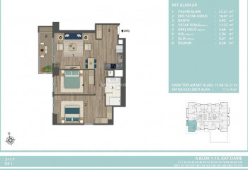 Квартира 3+1 в Авджыларе, Стамбул, Турция | SBB-46623