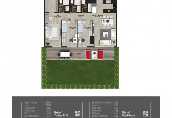 Квартира 1+1 в Кадыкёй, Стамбул, Турция | STE-46433