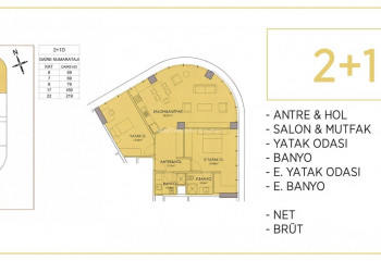 Квартира 2+1 в Кадыкёй, Стамбул, Турция | PTE-46515