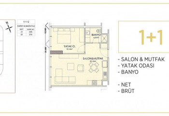 Квартира 2+1 в Кадыкёй, Стамбул, Турция | PTE-46515