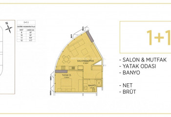 Квартира 2+1 в Кадыкёй, Стамбул, Турция | PTE-46515