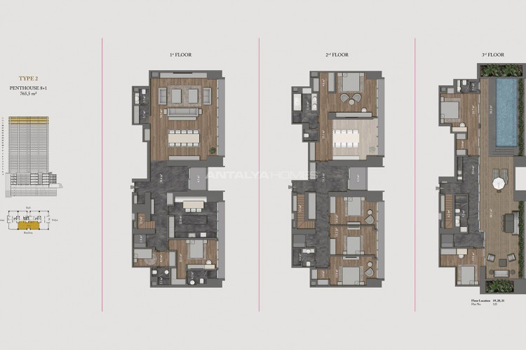 Квартира 3+1 в Шишли, Стамбул, Турция | SBB-46335