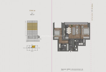 Квартира 3+1 в Шишли, Стамбул, Турция | SBB-46335