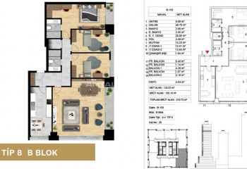 Квартира 2+1 в Аташехире, Стамбул, Турция | SBB-46703