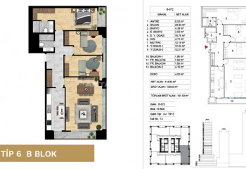 Квартира 2+1 в Аташехире, Стамбул, Турция | SBB-46703