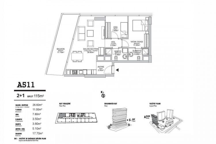 Квартира 1+1 в Кючюкчекмедже, Стамбул, Турция | PTE-46090