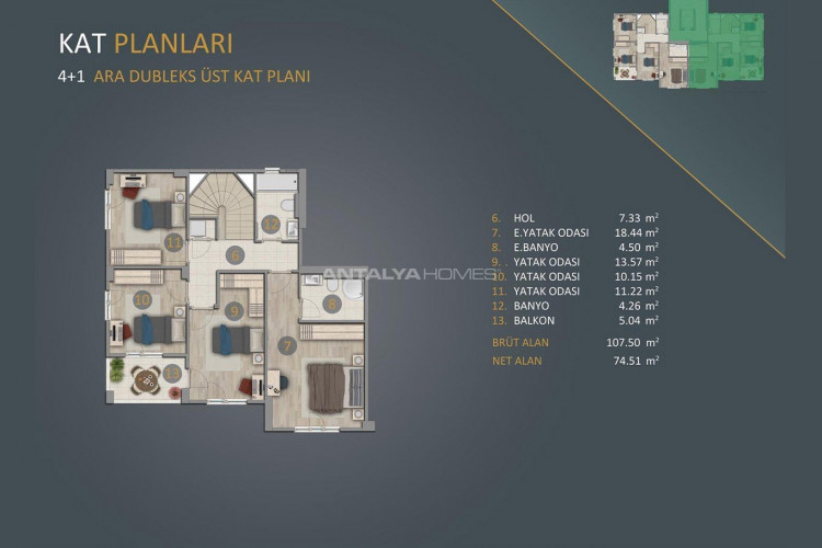 Квартира 4+1 в Авджыларе, Стамбул, Турция | PBB-46358