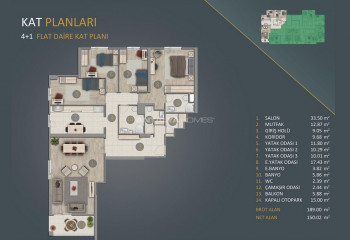 Квартира 4+1 в Авджыларе, Стамбул, Турция | PBB-46358