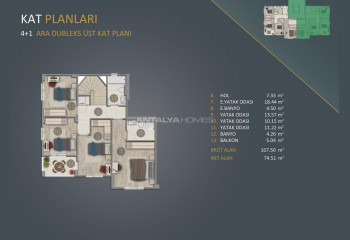 Квартира 4+1 в Авджыларе, Стамбул, Турция | PBB-46358
