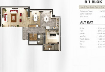 Квартира 3+1 в Ускюдаре, Стамбул, Турция | PBB-46288