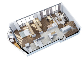 Квартира 4+1 в Аташехире, Стамбул, Турция | PBB-40954