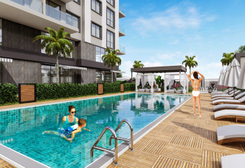 Квартира 1+1 в Алании, Турция | STE-43835