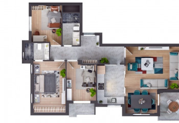 Квартира 3+1 в Аксу, Анталия, Турция | PTE-34714