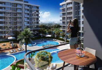 Квартира 3+1 в Аксу, Анталия, Турция | PTE-34714