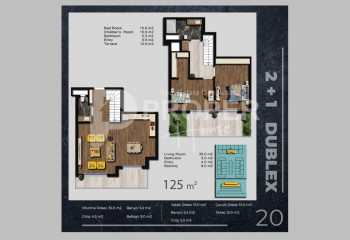 Квартира 3+1 в Коньяалты, Анталия, Турция | PKK-41393