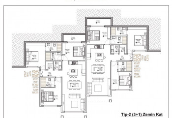 Квартира 2+1 в Бодруме, Турция | PTE-38736