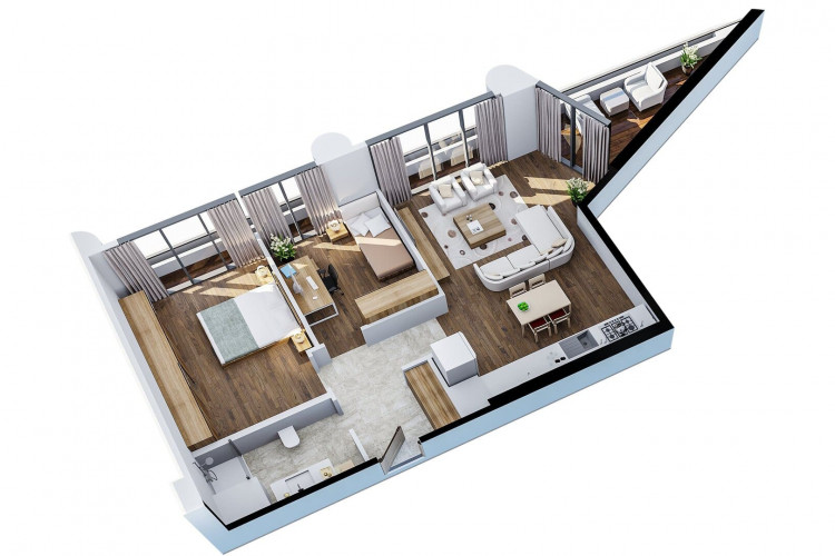 Квартира 2+1 в Аташехире, Стамбул, Турция | SBB-40950