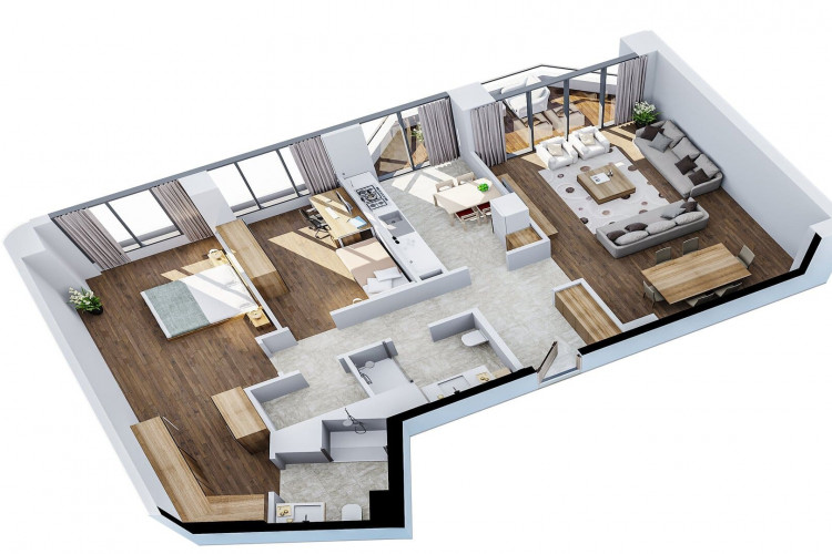 Квартира 2+1 в Аташехире, Стамбул, Турция | SBB-40950