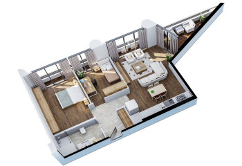 Квартира 2+1 в Аташехире, Стамбул, Турция | SBB-40950