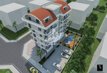 Квартира 1+1 в Каргыджаке, Алания, Турция | PKK-42349