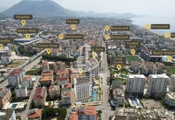 Квартира 1+1 в Алании, Турция | PKK-42038