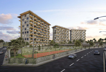 Квартира 1+1 в Алании, Турция