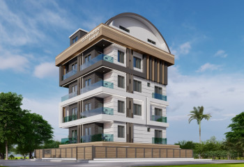 Квартира 1+1 в Бекташе, Алания, Турция | STE-42048