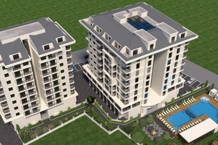 Квартира 1+1 в Махмутларе, Алания, Турция | PTE-41181