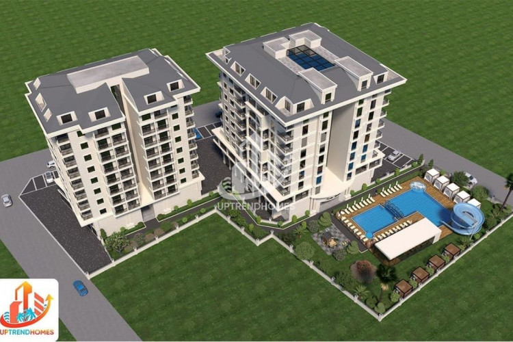 Квартира 1+1 в Махмутларе, Алания, Турция | PTE-41181