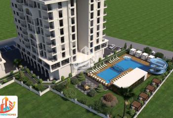 Квартира 1+1 в Махмутларе, Алания, Турция | PTE-41181