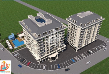 Квартира 1+1 в Махмутларе, Алания, Турция | PTE-41181