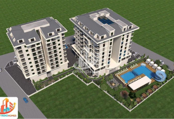 Квартира 1+1 в Махмутларе, Алания, Турция | PTE-41181