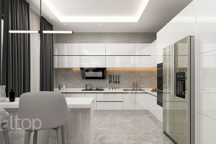 Квартира 3+1 в Оба, Алания, Турция | SBB-34090