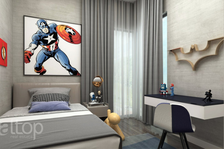 Квартира 3+1 в Оба, Алания, Турция | SBB-34090