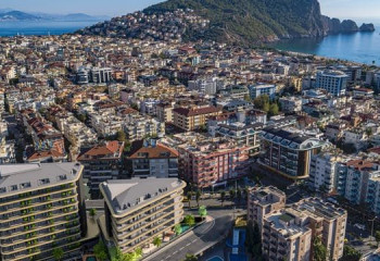 Квартира 1+1 в Алании, Турция 