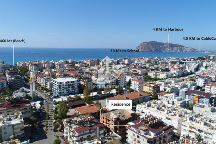 Квартира 1+1 в Оба, Алания, Турция | PTE-35438