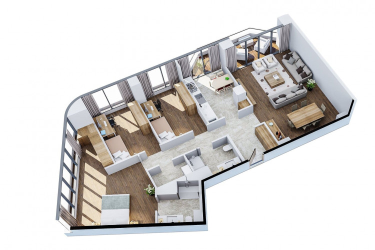 Квартира 3+1 в Аташехире, Стамбул, Турция | STE-40952