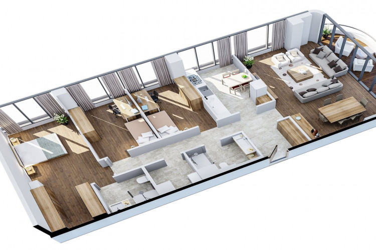 Квартира 3+1 в Аташехире, Стамбул, Турция | STE-40952