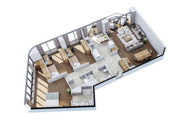 Квартира 3+1 в Аташехире, Стамбул, Турция | STE-40952