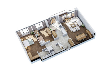 Квартира 2+1 в Аташехире, Стамбул, Турция