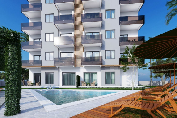 Квартира 1+1 в Алании, Турция | STE-43824