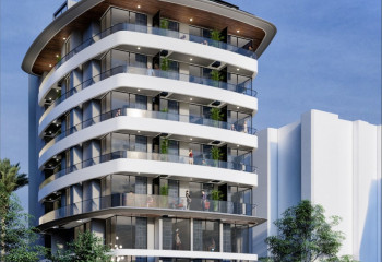 Квартира 1+1 в Алании, Турция