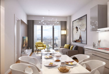 Квартира 3+1 в Стамбуле, Турция