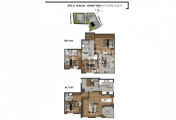 Квартира 4+1 в Муратпаше, Анталия, Турция | PKK-41334