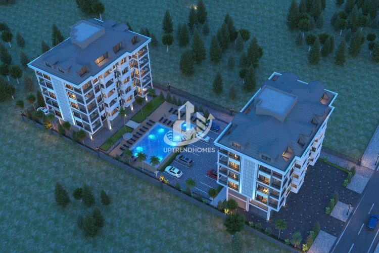 Квартира 1+1 в Каргыджаке, Алания, Турция | PBB-37044