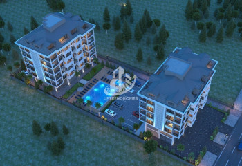 Квартира 1+1 в Каргыджаке, Алания, Турция | PBB-37044